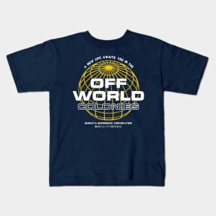 Off World Colonies Kids T-Shirt